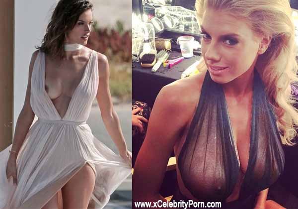 ALESSANDRA AMBROSIO XXX Y CHARLOTTE MCKINNEY Desnudas