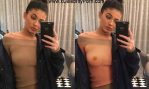 Kylie Jenner Selfie xxx Fotos enseñando las Tetas