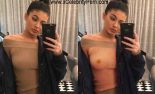 Kylie Jenner Selfie xxx Fotos enseñando las Tetas