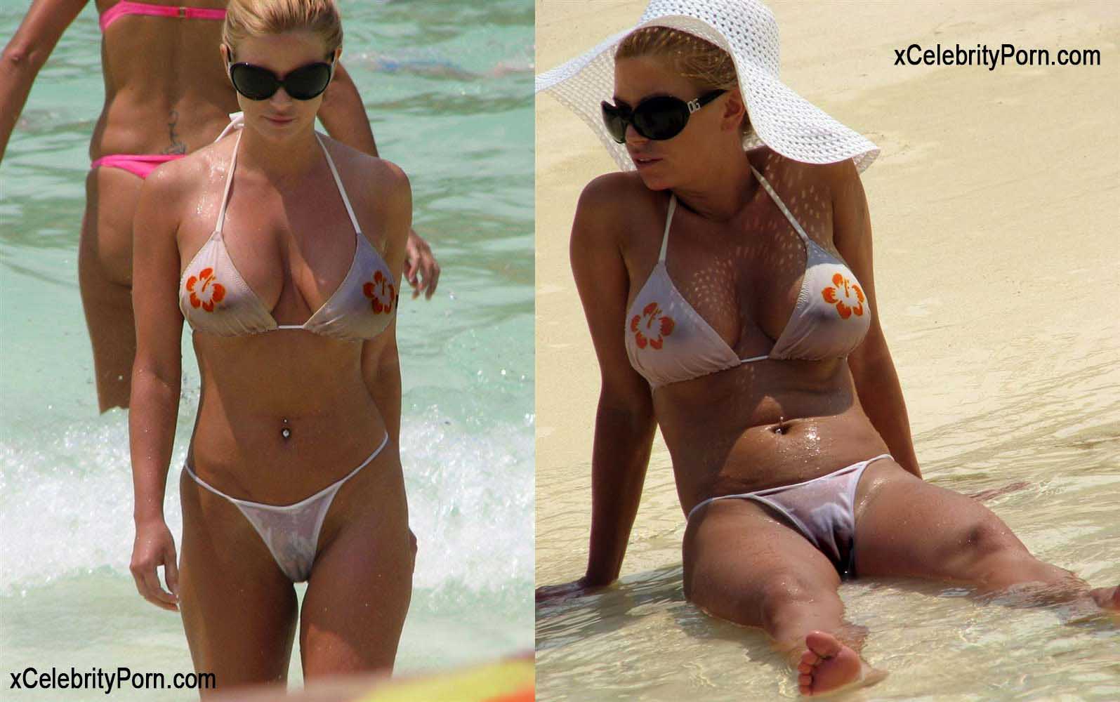 Jessica Simpson Tits And Camel Toe Pussy Exposed