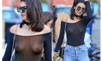 Kendall Jenner en Toples mostrando las tetas